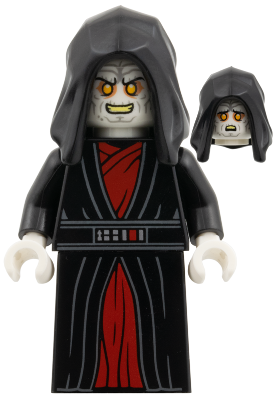 Emperor Palpatine - Black and Red Robe