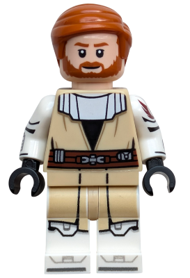 Obi-Wan Kenobi - Clone Wars, Printed Arms and Legs