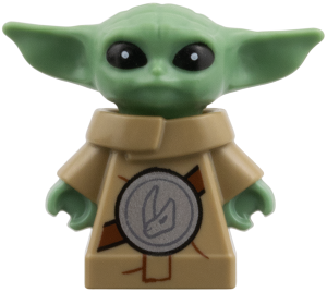 Din Grogu / The Child / 'Baby Yoda' - Long Robe, Beskar Rondel with Mudhorn Signet