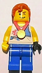 Agile Archer, Team GB (Minifigure Only without Stand and Accessories)