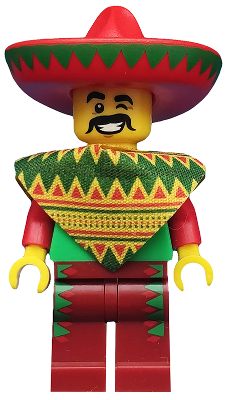 Taco Tuesday Guy, The LEGO Movie (Minifigure Only without Stand and Accessories)