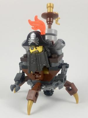 MetalBeard - Four Legs and One Wheel Body