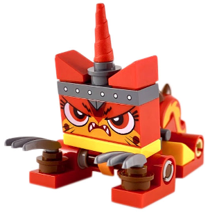 Unikitty - Warrior Kitty, Angry Face, Poseable