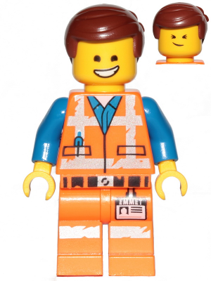Emmet - Smile / Cheerful, Worn Uniform