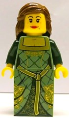 LEGO Brand Store Female, Green Princess (no back printing) {Lille}
