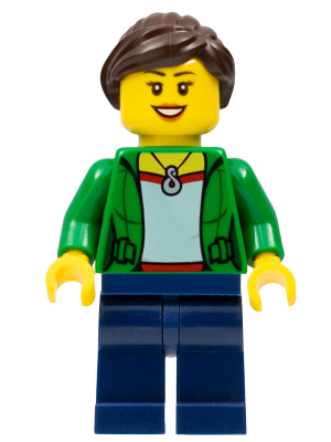 Camper - Female, Dark Blue Legs