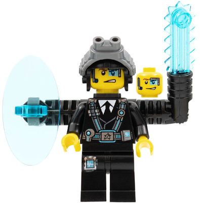 Agent Curtis Bolt Complete - without Sticker on Shield