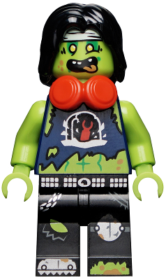 Zombie Dancer, Vidiyo Bandmates, Series 2 (Minifigure Only without Stand and Accessories)