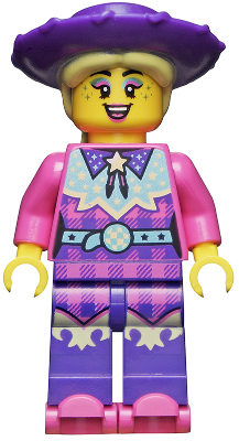 Discowgirl Guitarist, Vidiyo Bandmates, Series 2 (Minifigure Only without Stand and Accessories)