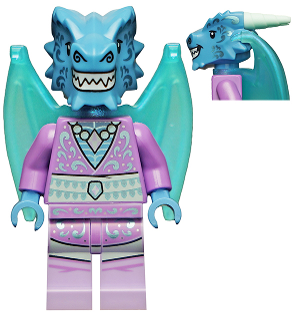Dragon Guitarist, Vidiyo Bandmates, Series 2 (Minifigure Only without Stand and Accessories)