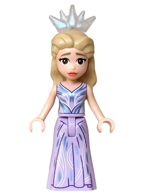 Glinda - Mini Doll, Lavender Dress, Crown Tiara