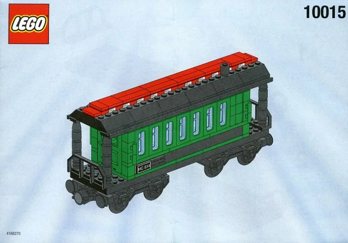 LEGO® 10015 Green Passenger Wagon - zdjęcie 1