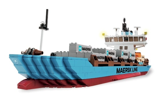 LEGO® 10155 Klocki Lego Inne 40955 Kontenerowiec z Napędem Dual-Fuel Maersk - zdjęcie 1