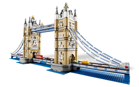 LEGO® 10214 Tower Bridge Most Wieżowy Nowy i Zestaw - zdjęcie 2
