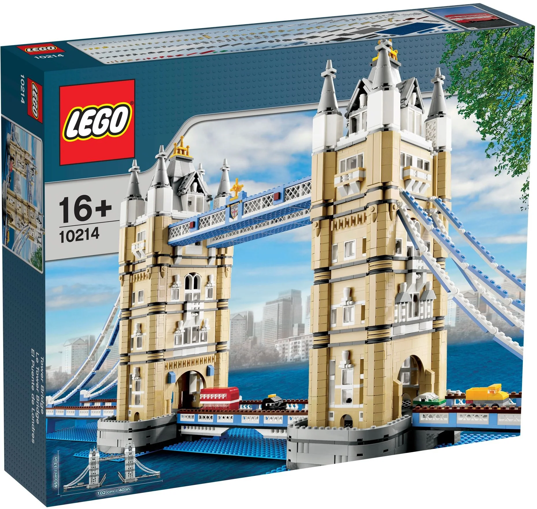 LEGO® 10214 Tower Bridge Most Wieżowy Nowy i Zestaw - zdjęcie 4