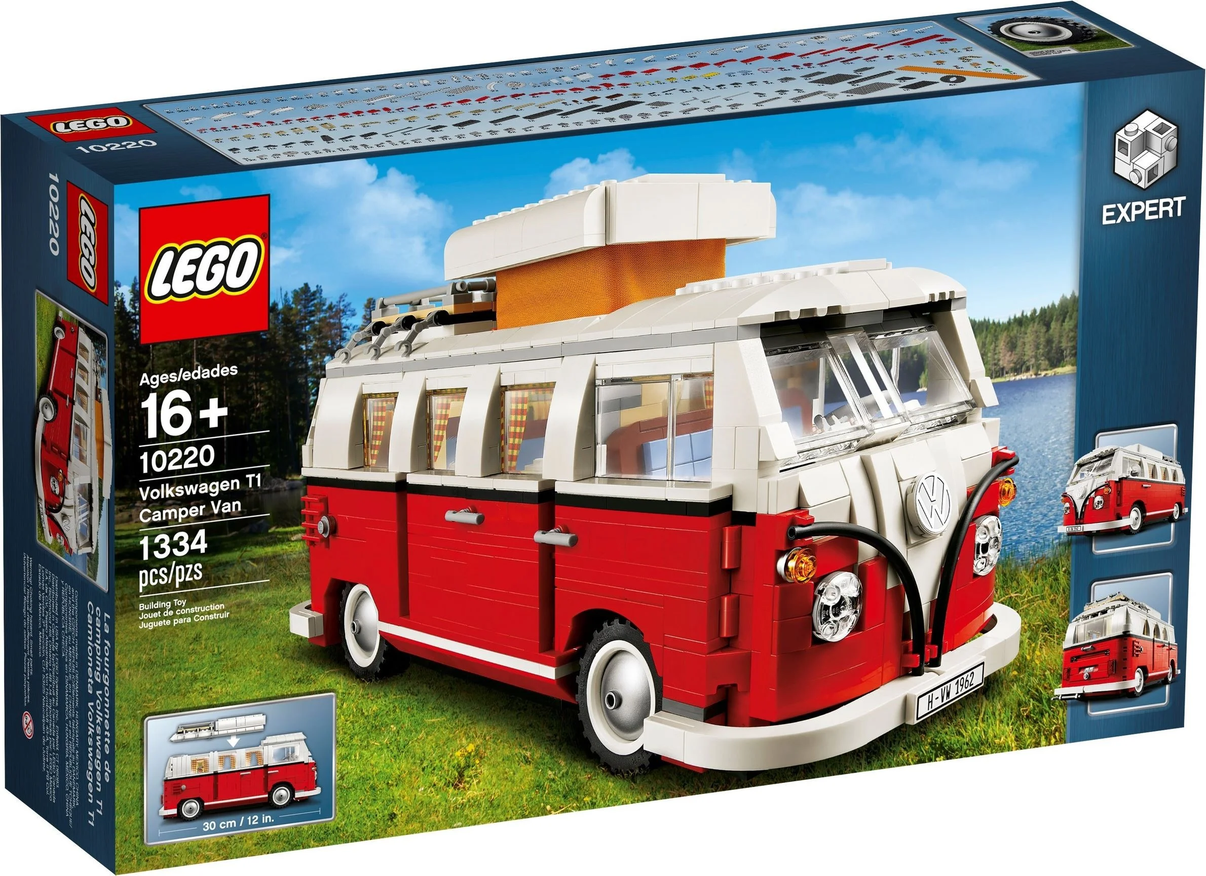 LEGO® 10220 Expert Volkswagen T1 Camper Van Wersja Kolekcjonerska - zdjęcie 2