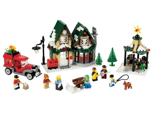 Expert Winter Village Post Office