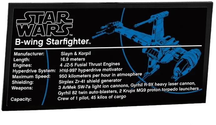 LEGO® 10227 Wars B-wing Starfighter Ucs (2012 rok) - zdjęcie 20