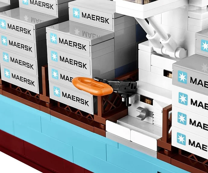 LEGO® 10241 Expert Statek Maersk Line Triple-E Zestaw Kolekcjonerski - zdjęcie 3