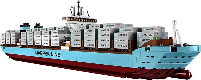 LEGO® 10241 Expert Statek Maersk Line Triple-E Zestaw Kolekcjonerski - zdjęcie 8