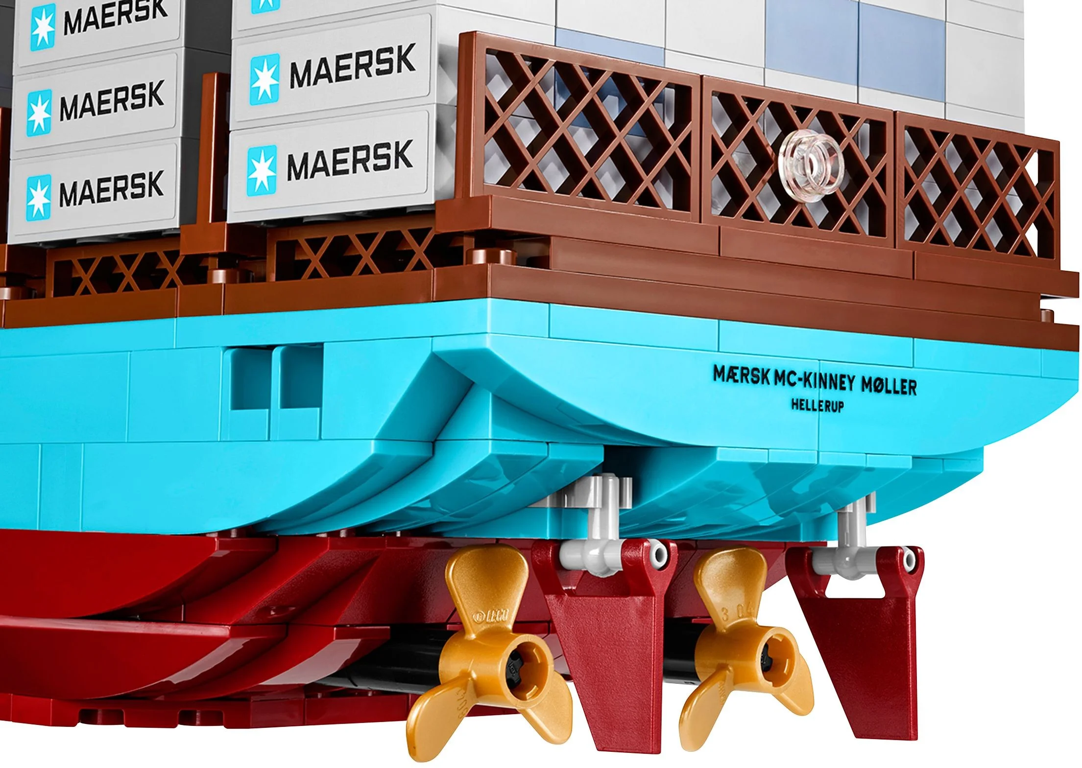 LEGO® 10241 Expert Statek Maersk Line Triple-E Zestaw Kolekcjonerski - zdjęcie 15