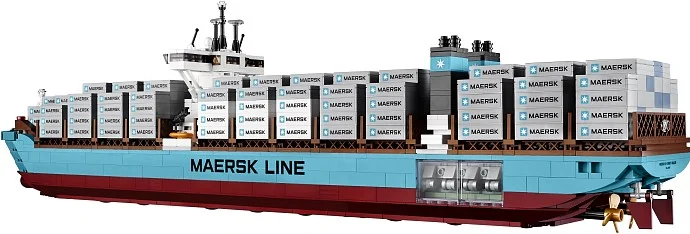 LEGO® 10241 Expert Statek Maersk Line Triple-E Zestaw Kolekcjonerski - zdjęcie 16