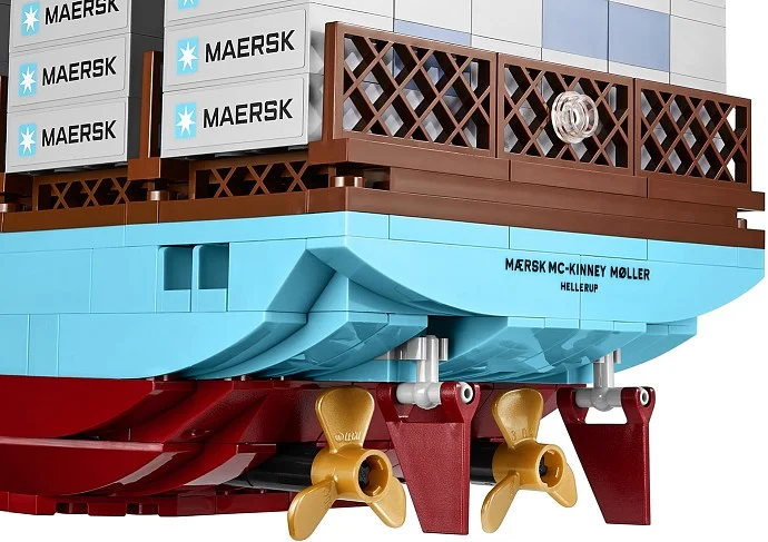 LEGO® 10241 Expert Statek Maersk Line Triple-E Zestaw Kolekcjonerski - zdjęcie 17