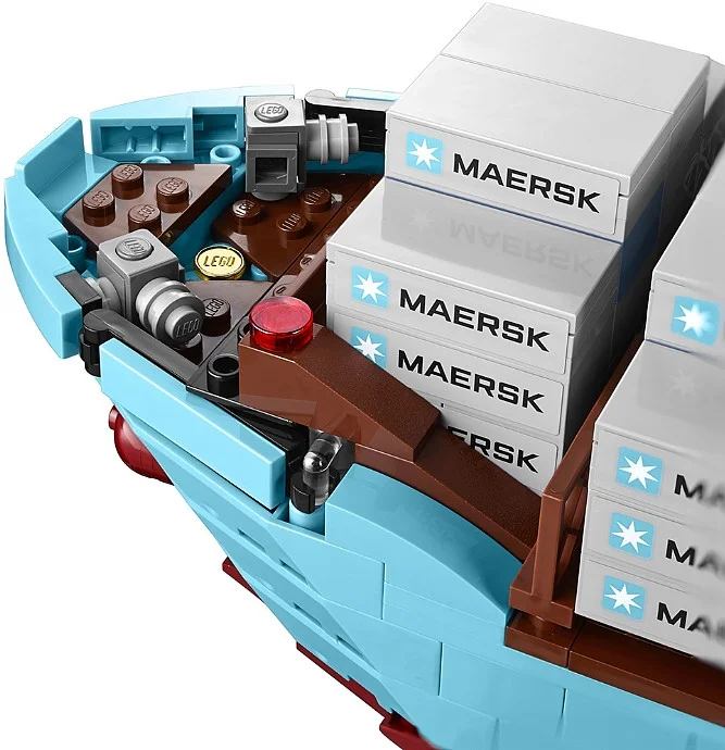 LEGO® 10241 Expert Statek Maersk Line Triple-E Zestaw Kolekcjonerski - zdjęcie 19