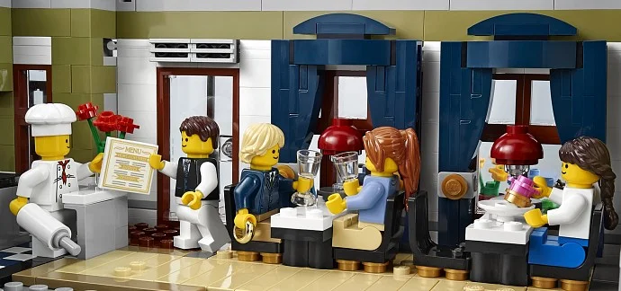 LEGO® 10243 Expert Zestaw Paryska Restauracja - zdjęcie 11