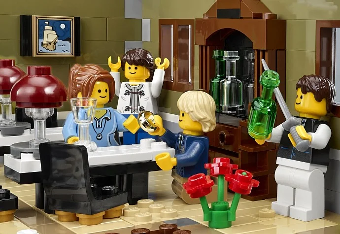 LEGO® 10243 Expert Zestaw Paryska Restauracja - zdjęcie 14