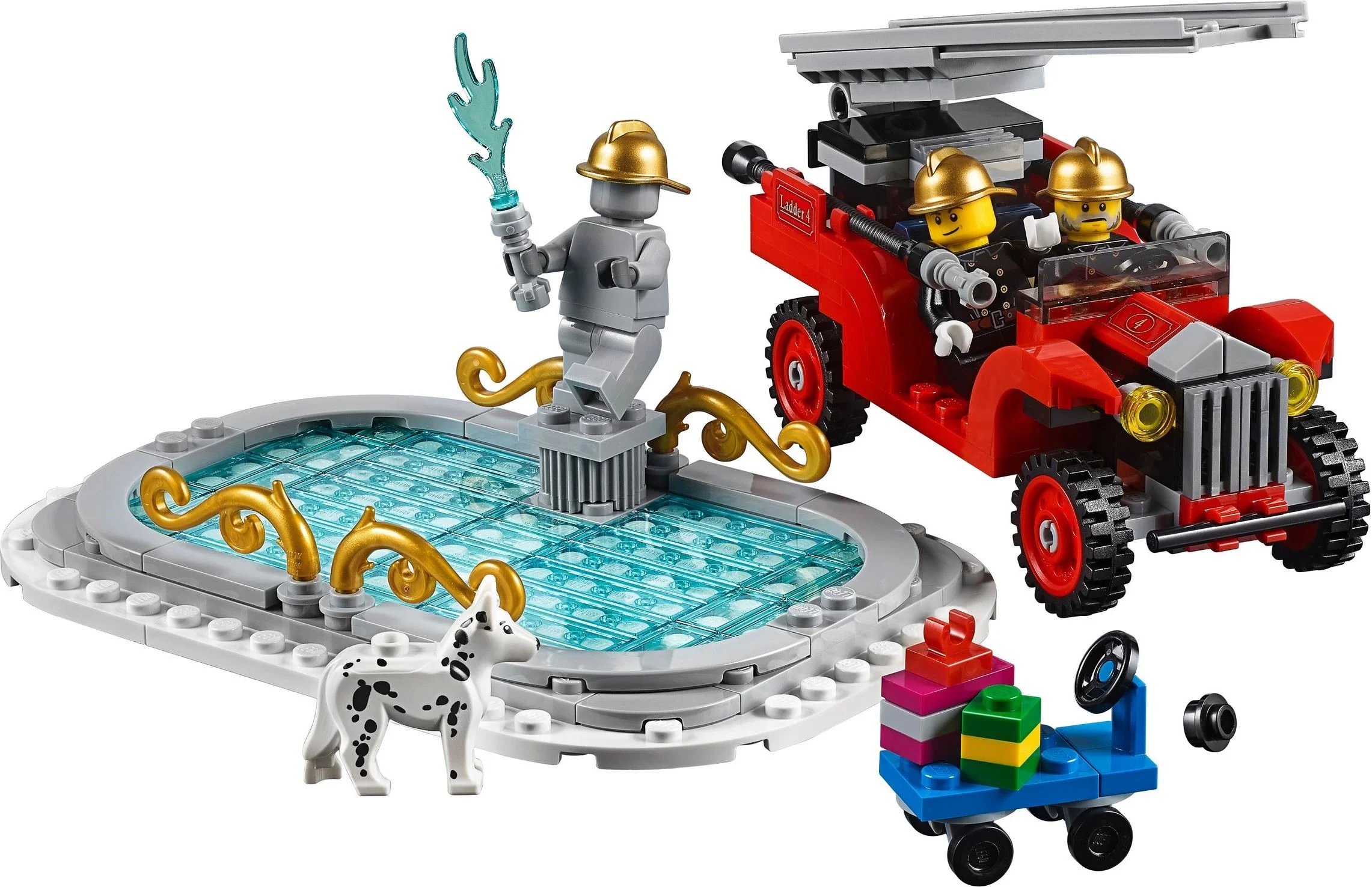 LEGO® 10263 Expert Remiza strażacka w zimowej wiosce - zdjęcie 8