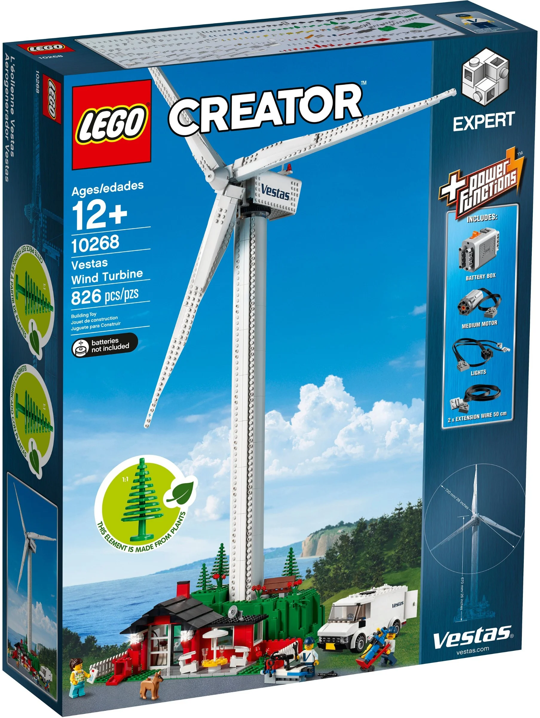 LEGO® 10268 Expert Zestaw Turbina wiatrowa Vestas - zdjęcie 2