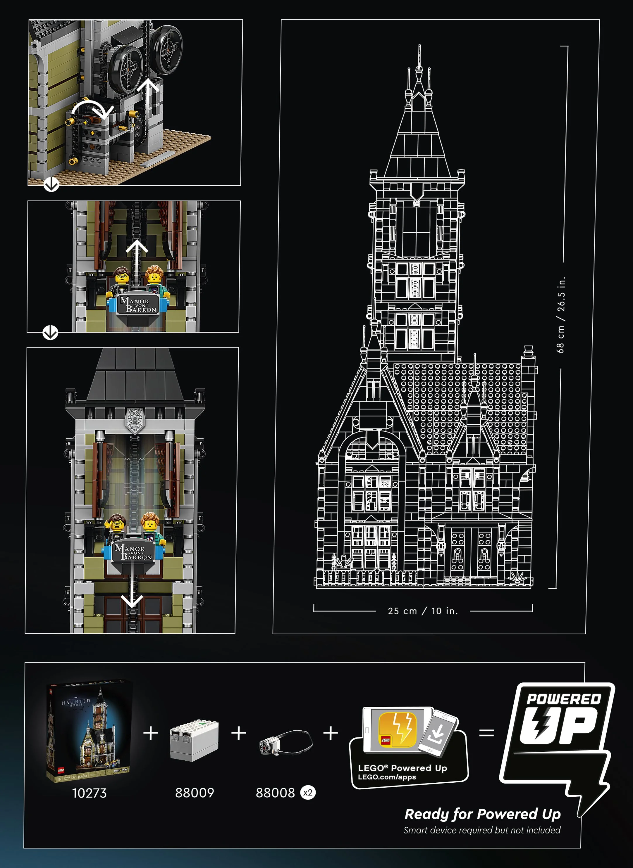 LEGO® 10273 LEGO Creator Expert Dom strachu - zdjęcie 6