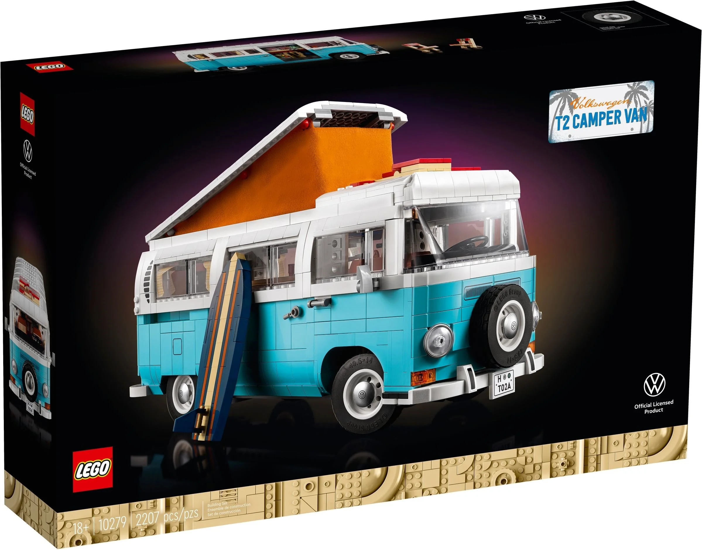 LEGO® 10279 Lego Creator Expert Mikrobus kempingowy Volkswagen T2 - zdjęcie 2