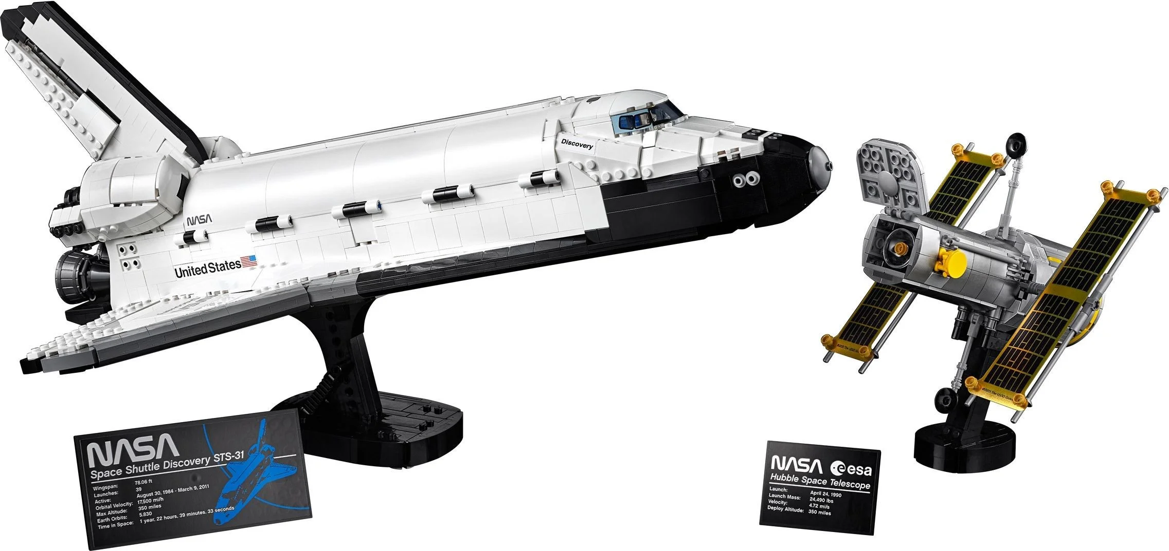 LEGO® 10283 Expert Icons Wahadłowiec Discovery Nasa na święta - zdjęcie 8