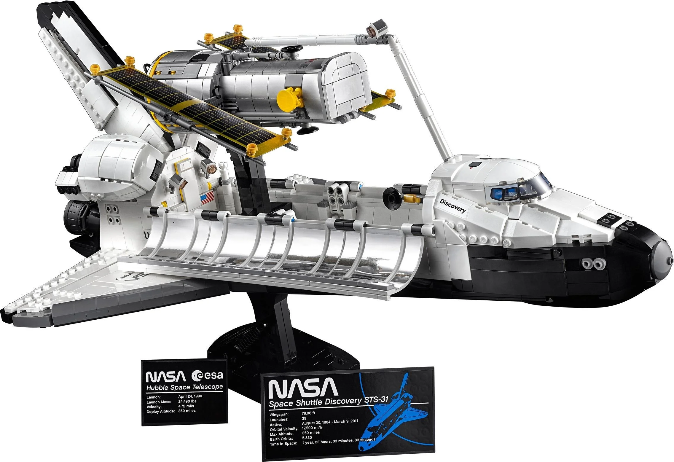 LEGO® 10283 Expert Icons Wahadłowiec Discovery Nasa na święta - zdjęcie 13