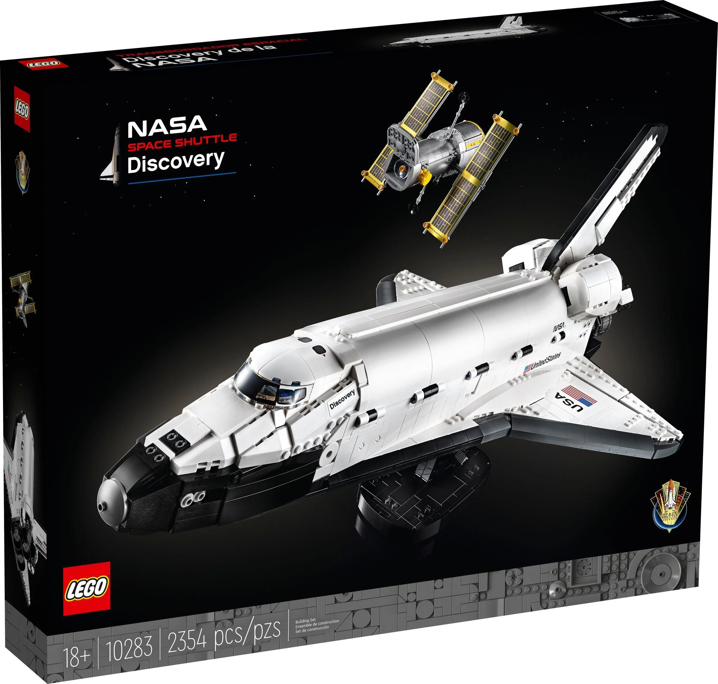 LEGO® 10283 Expert Icons Wahadłowiec Discovery Nasa na święta - zdjęcie 16