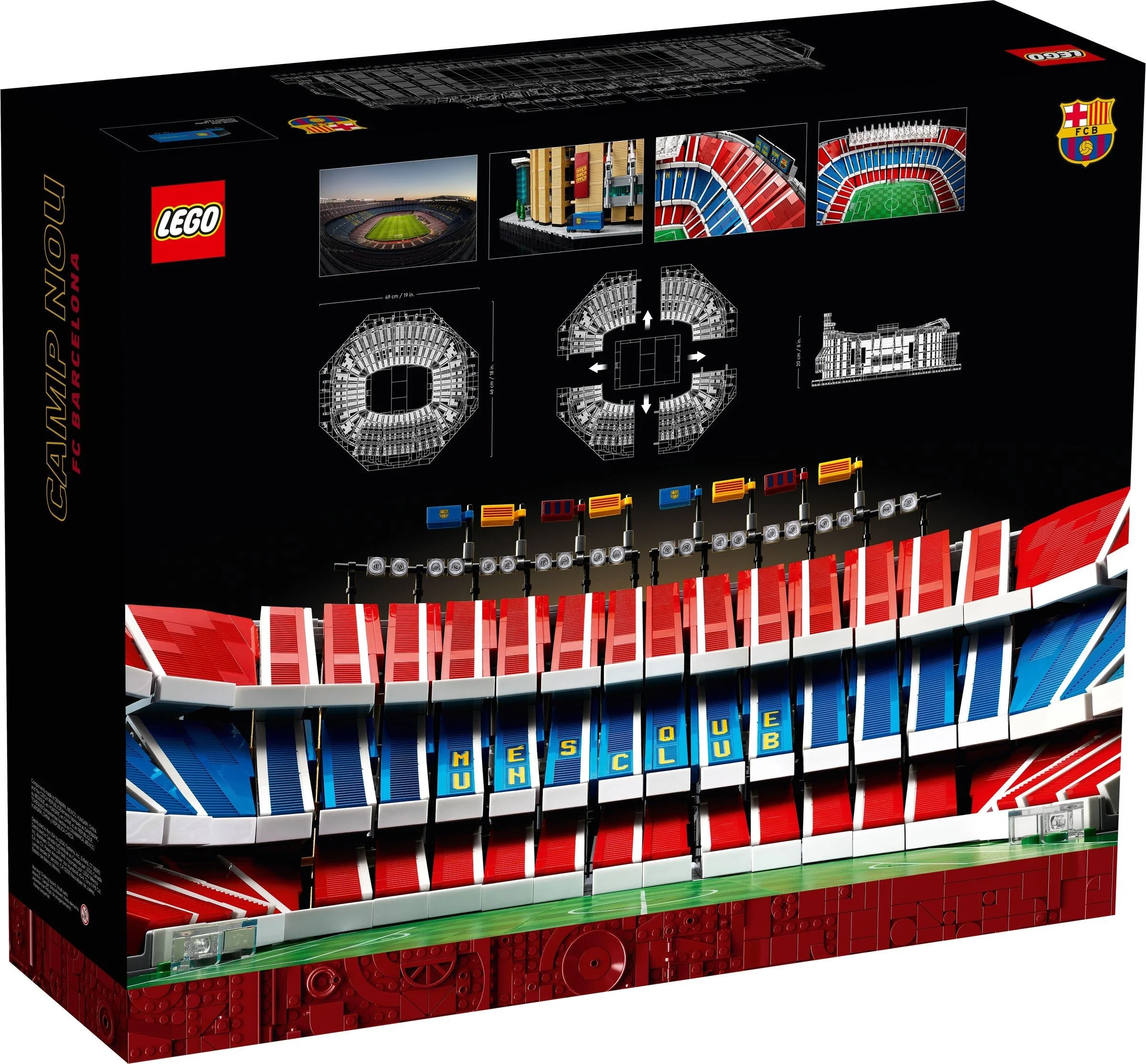 LEGO® 10284 Expert Camp Nou FC Barcelona - zdjęcie 4