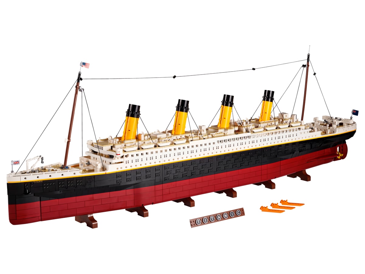 LEGO® 10294 Klocki Lego Titanic 9090 elementów skala 1:200 - zdjęcie 4