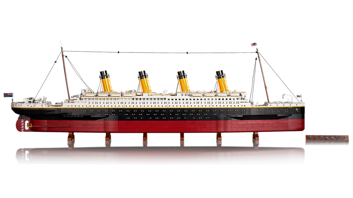 LEGO® 10294 Klocki Lego Titanic 9090 elementów skala 1:200 - zdjęcie 12