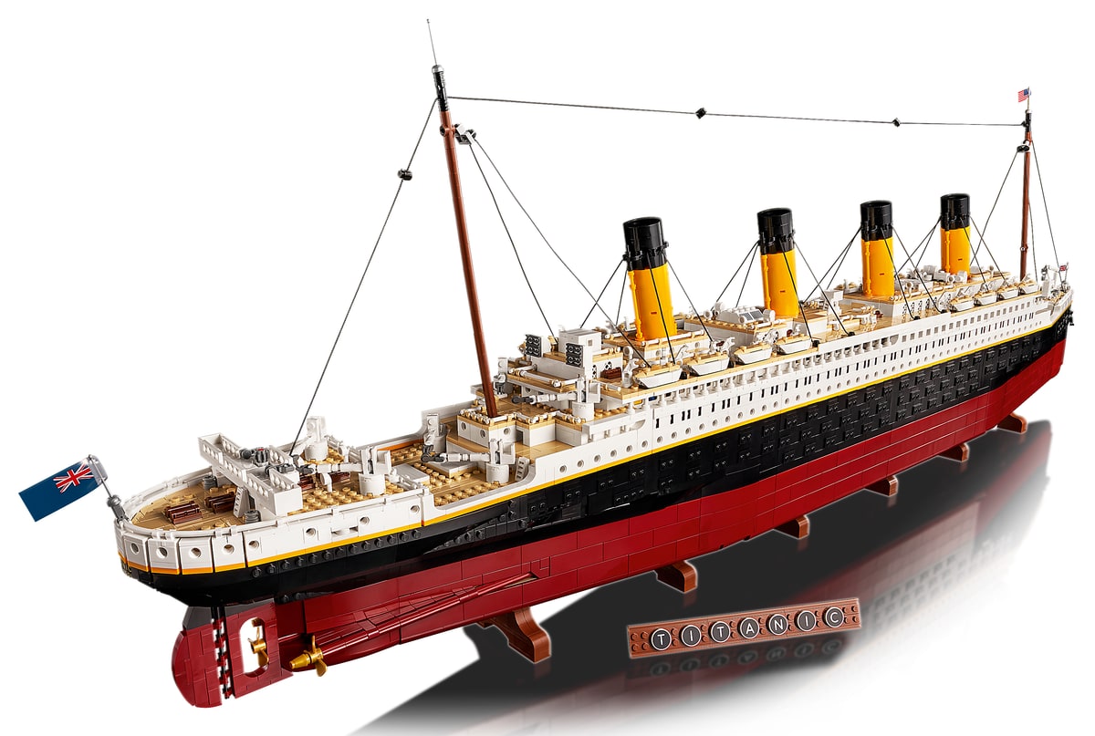 LEGO® 10294 Klocki Lego Titanic 9090 elementów skala 1:200 - zdjęcie 16