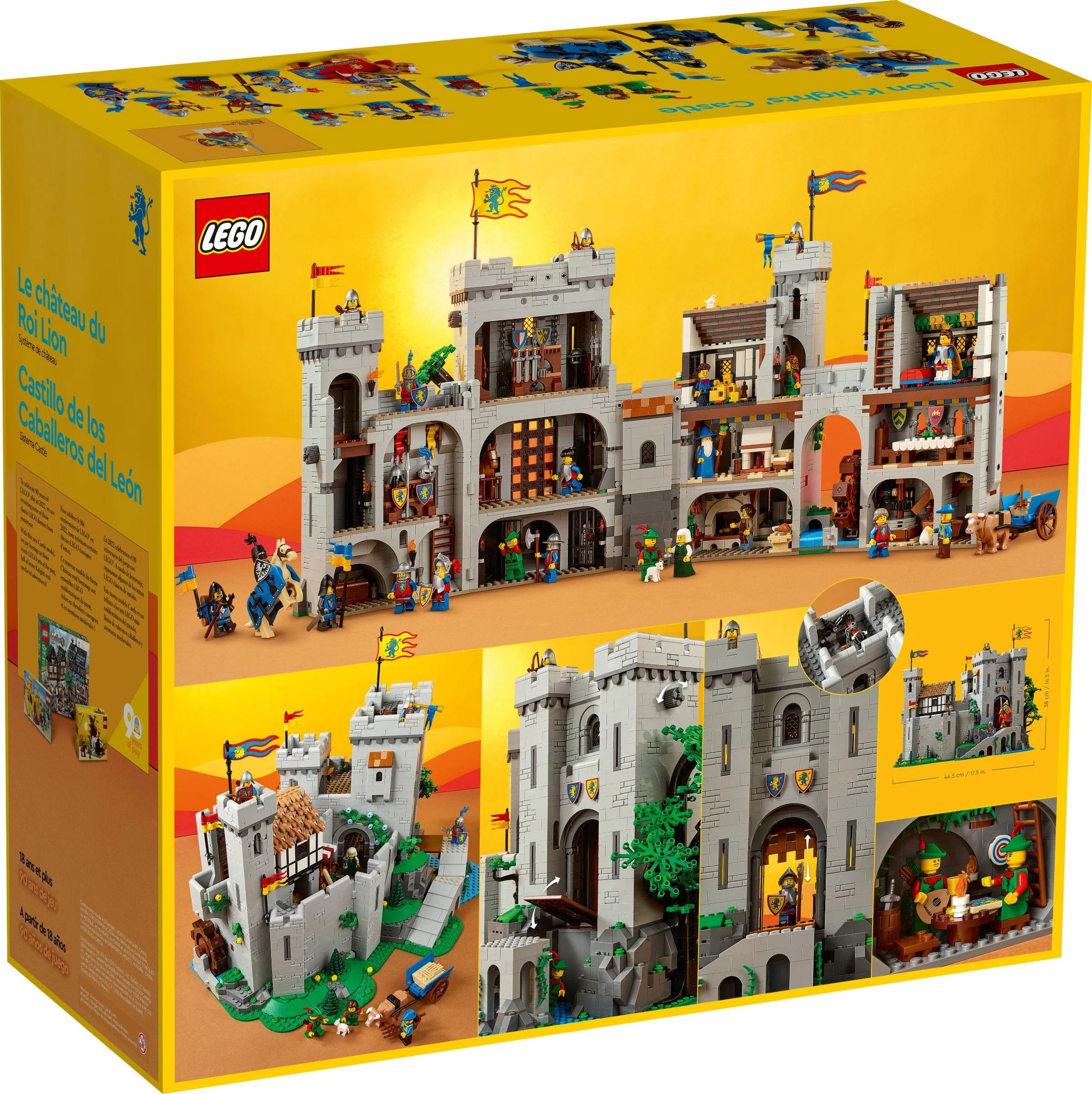 LEGO® 10305 Zamek rycerzy herbu Lew - zdjęcie 5