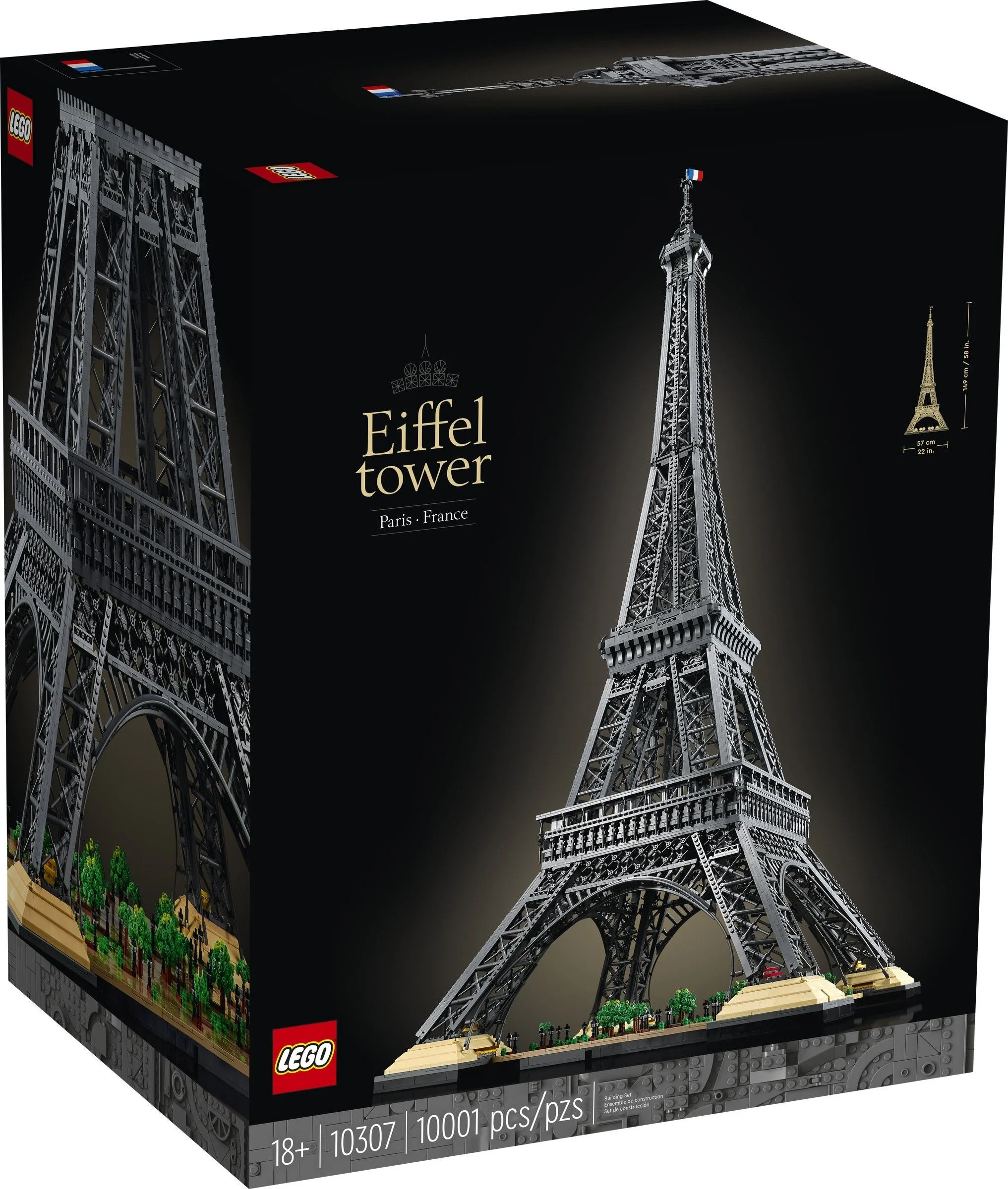 LEGO® 10307 Wieża Eiffla - zdjęcie 1