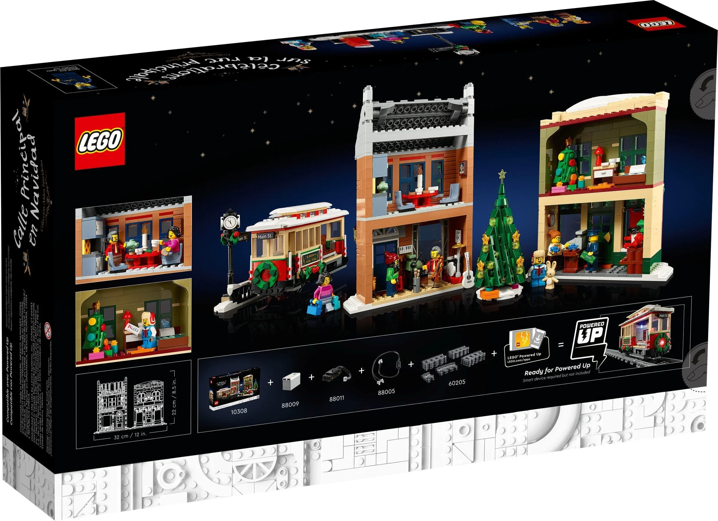 LEGO® 10308 Icons Świąteczna Główna Ulica - zdjęcie 4