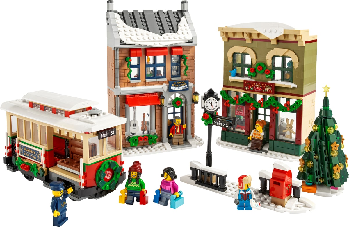 LEGO® 10308 Icons Świąteczna Główna Ulica - zdjęcie 4
