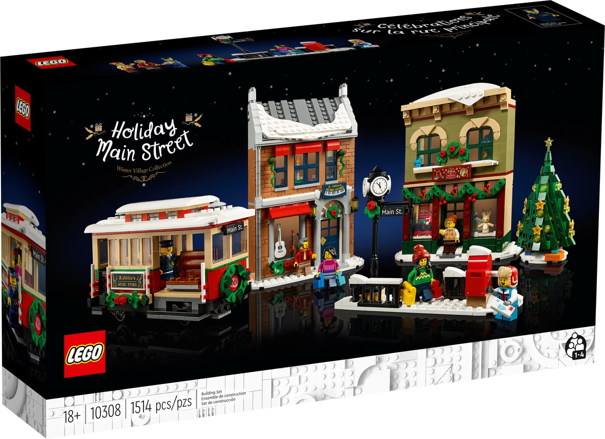 LEGO® 10308 Icons Świąteczna Główna Ulica - zdjęcie 6
