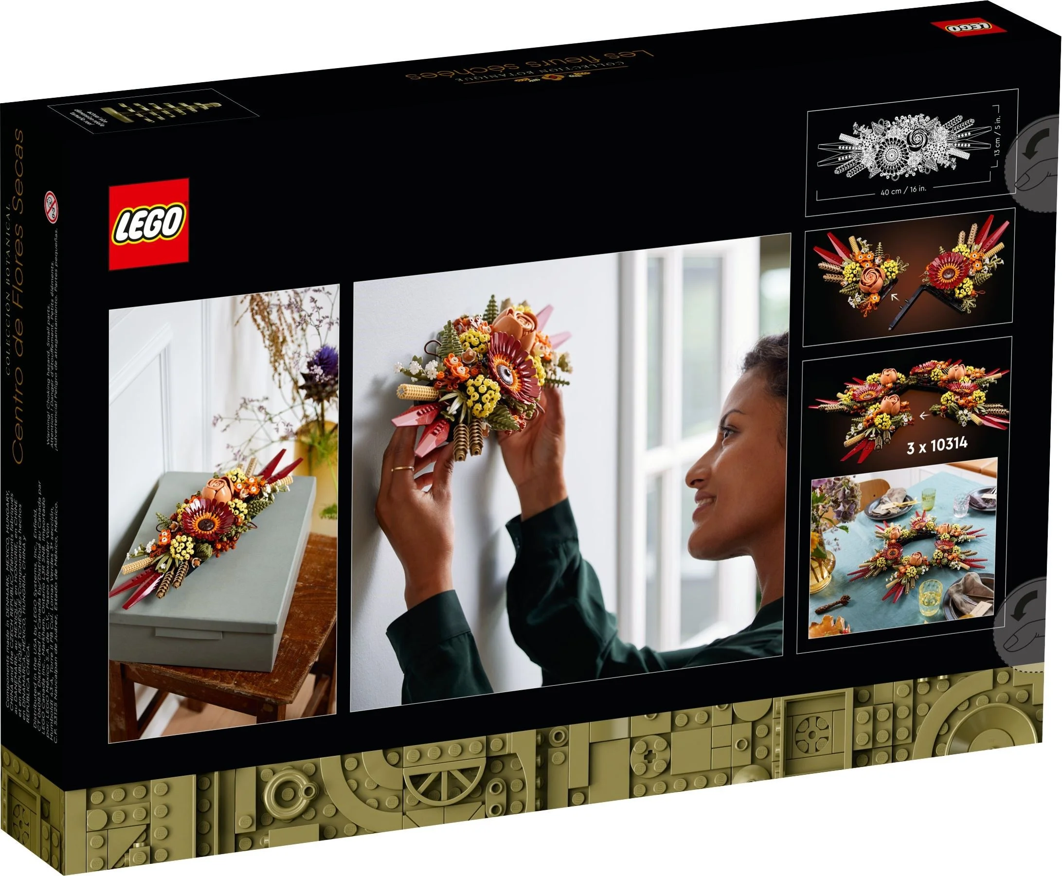 LEGO® 10314 Stroik z suszonych kwiatów - zdjęcie 9