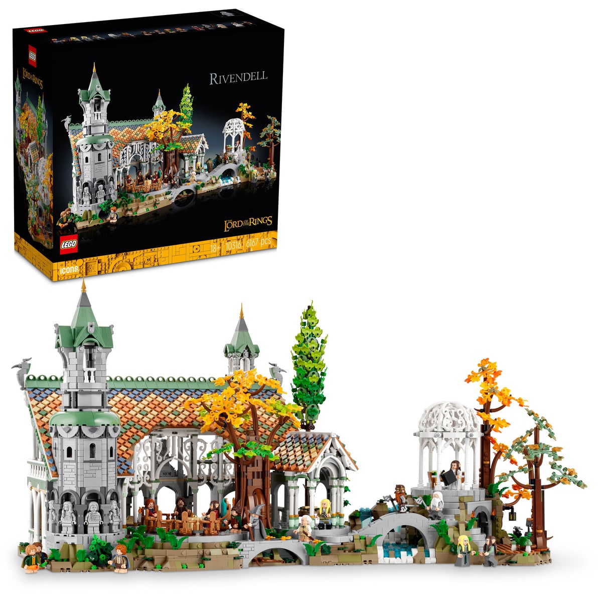 LEGO® 10316 WŁADCA PIERŚCIENI: RIVENDELL - zdjęcie 4