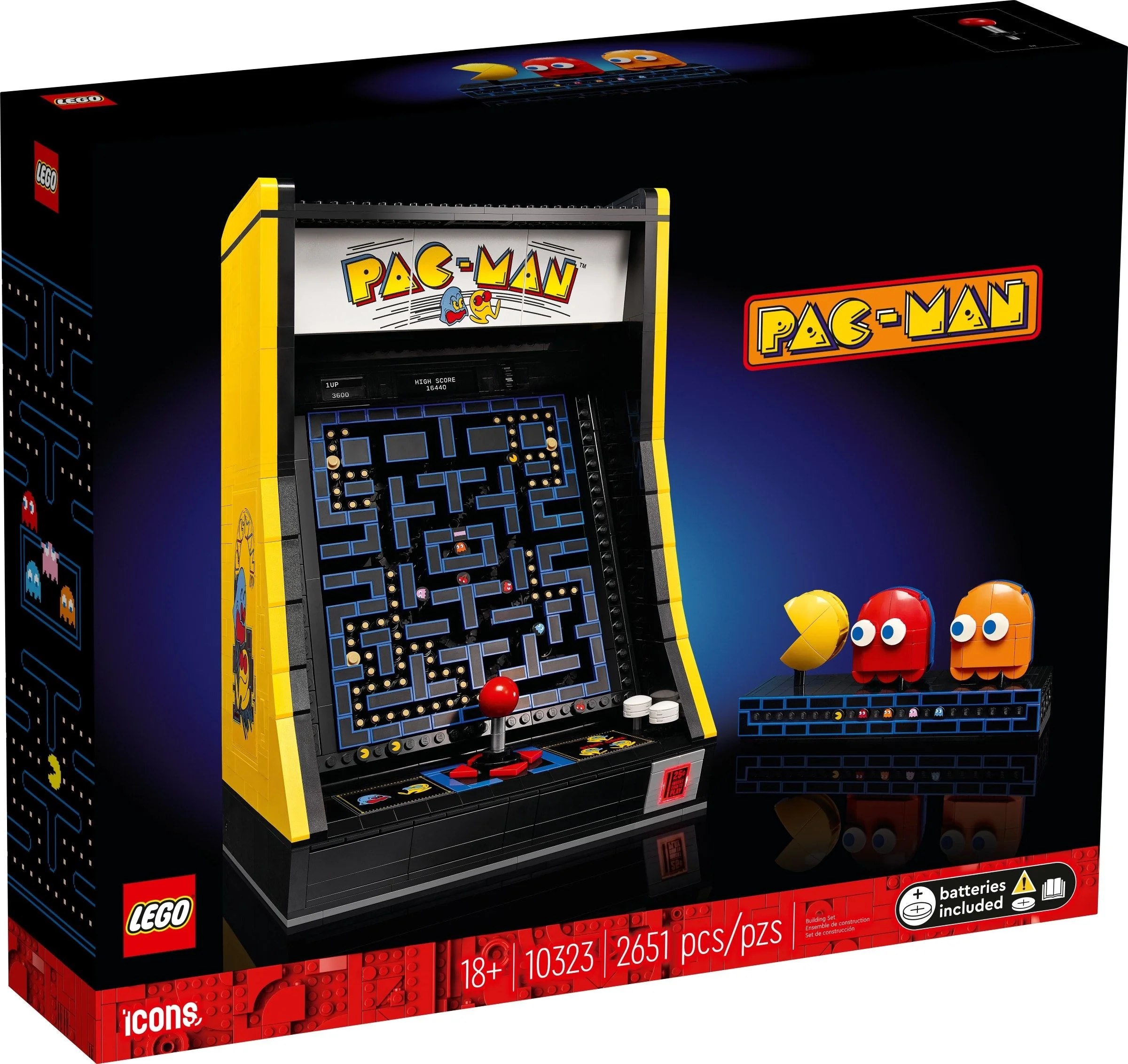 LEGO® 10323 LEGO Icons Automat do gry Pac-Man - zdjęcie 2
