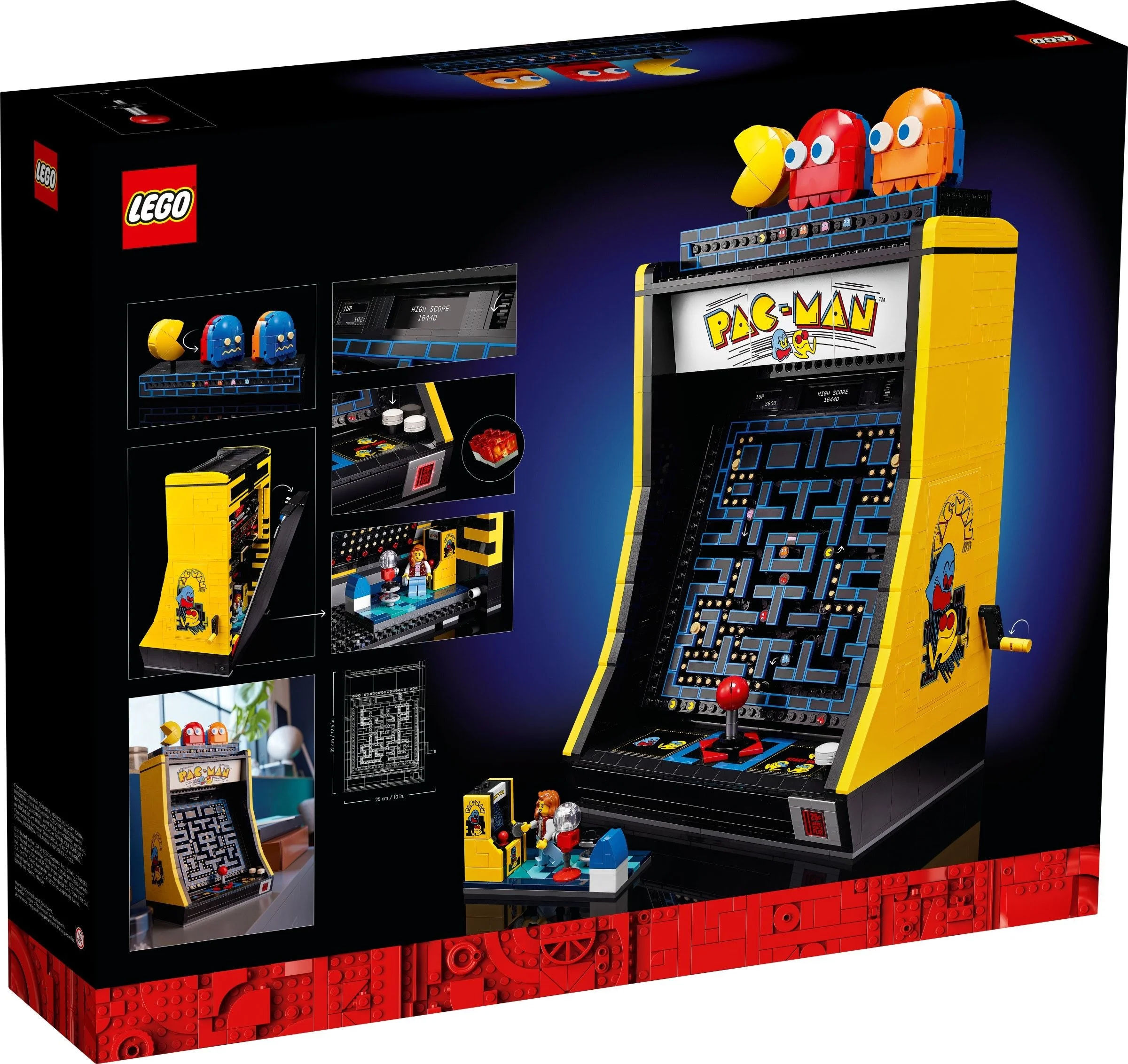 LEGO® 10323 LEGO Icons Automat do gry Pac-Man - zdjęcie 10